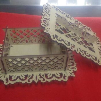 Intra απο ξύλο plywood 3mm-4mm πάχος - Ξύλινο διακοσμητικό κουτί Δίασταση 30x30 cm Intraeaxys-075yrnpo - Image 1