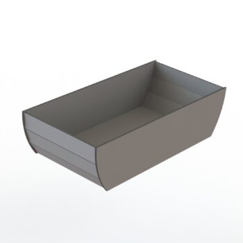 Intra απο ξύλο plywood 3mm-4mm πάχος - Κόντρα πλακέ καλάθι λουλουδιών Δίασταση 30x30 cm Intraeaxys-eo0q0w91 - Image 1