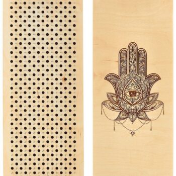 Intra απο ξύλο plywood 3mm-4mm πάχος - Ξύλινη σανίδα Sadhu 330x150mm Δίασταση 30x30 cm Intraeaxys-lopqj837 - Image 1