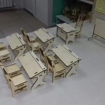 Intra απο ξύλο plywood 3mm-4mm πάχος - Dolls House Class Έπιπλα Δίασταση 40x50 cm Intraeaxys-ro6ydzq7 - Image 1