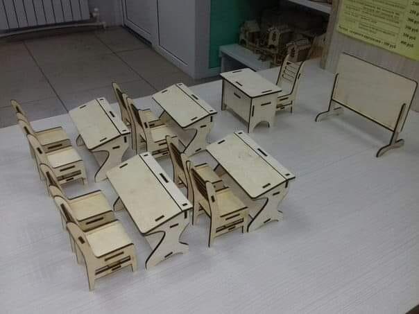 Intra απο ξύλο plywood 3mm-4mm πάχος - Dolls House Class Έπιπλα Δίασταση 40x50 cm Intraeaxys-ro6ydzq7