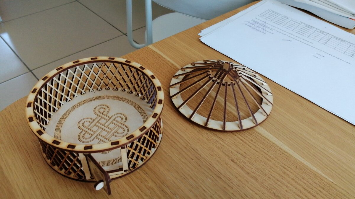 Intra απο ξύλο plywood 3mm-4mm πάχος - Γιουρτ Δίασταση 30x30 cm Intraeaxys-eo0q0z31