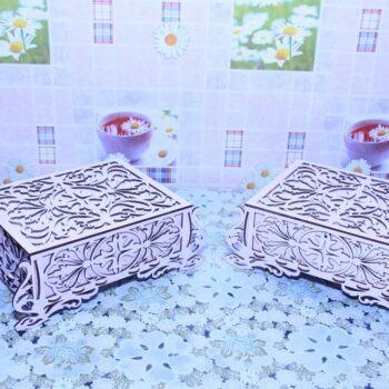 Intra απο ξύλο plywood 3mm-4mm πάχος - Διακοσμητικό Ξύλινο Κουτί Δίασταση 30x30 cm Intraeaxys-joedlwn1 - Image 1