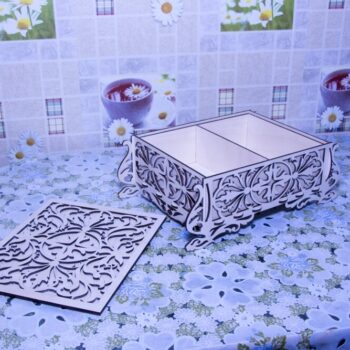 Intra απο ξύλο plywood 3mm-4mm πάχος - Διακοσμητικό Ξύλινο Κουτί Δίασταση 30x30 cm Intraeaxys-joedlwn1 - Image 3