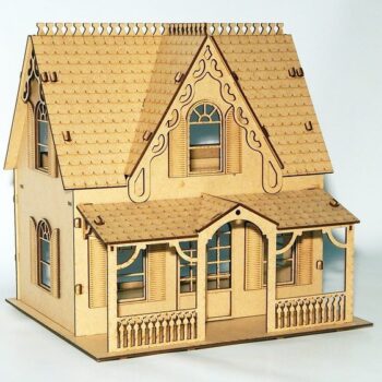 Intra απο ξύλο plywood 3mm-4mm πάχος - Σπίτι x16 Δίασταση 40x50 cm Intraeaxys-joe4d616 - Image 1