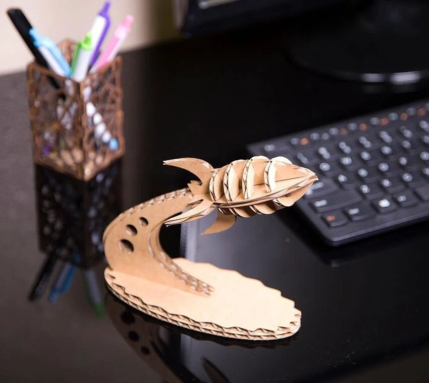 Intra απο ξύλο plywood 3mm-4mm πάχος - Αρχείο PDF Blast Off Rocket Toy Δίασταση 30x30 cm Intraeaxys-r1z2kvn1