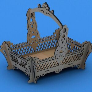 Intra απο ξύλο plywood 3mm-4mm πάχος - Καλάθι φρούτων Αρχείο PDF με μεγάλα σχέδια σε κύλιση Δίασταση 30x30 cm Intraeaxys-p7yp2r7q