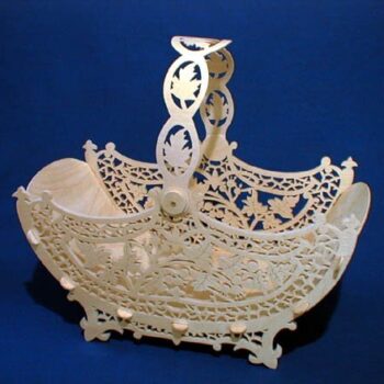 Intra απο ξύλο plywood 3mm-4mm πάχος - Αρχείο PDF Μοτίβο κύλισης για το φθινόπωρο καλάθι Δίασταση 30x30 cm Intraeaxys-yonj8x1r - Image 1