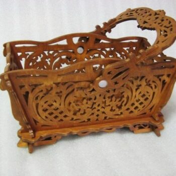 Intra απο ξύλο plywood 3mm-4mm πάχος - Basket Scroll Saw Pattern File PDF Δίασταση 30x30 cm Intraeaxys-eo0dw37g - Image 1