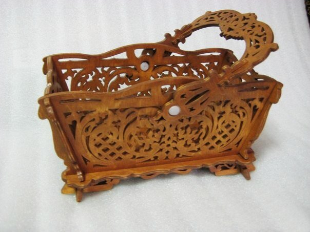 Intra απο ξύλο plywood 3mm-4mm πάχος - Basket Scroll Saw Pattern File PDF Δίασταση 30x30 cm Intraeaxys-eo0dw37g