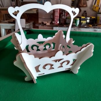 Intra απο ξύλο plywood 3mm-4mm πάχος - Καλάθι Δίασταση 30x30 cm Intraeaxys-joej2d16 - Image 1