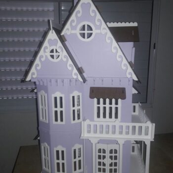 Intra απο ξύλο plywood 3mm-4mm πάχος - Lasercut Ξύλινο Σπίτι Δίασταση 40x50 cm Intraeaxys-e1g6qx7l - Image 1