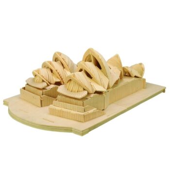 Intra απο ξύλο plywood 3mm-4mm πάχος - Όπερα του Σίδνεϊ Δίασταση 30x30 cm Intraeaxys-0784vmo5 - Image 1