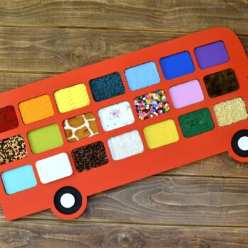 Intra απο ξύλο plywood 3mm-4mm πάχος - Λεωφορείο απτικό παιχνίδι Touch And Match Game Δίασταση 30x30 cm Intraeaxys-joedzj51 - Image 6