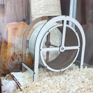 Intra απο ξύλο plywood 3mm-4mm πάχος - Τροχός χάμστερ Δίασταση 30x30 cm Intraeaxys-eo4q2zg7