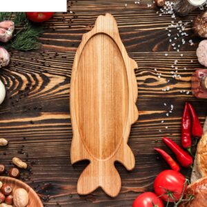 Intra απο ξύλο plywood 3mm-4mm πάχος - Ξύλινη πιατέλα Δίσκος ψαριού CNC Σχέδια πριονιού κύλισης Δίασταση 30x30 cm Intraeaxys-qommdm4o