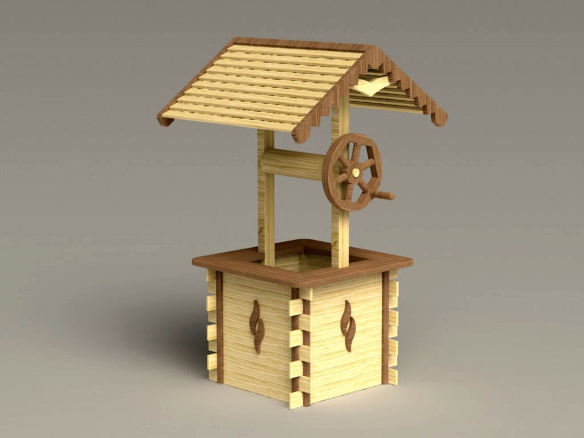 Intra απο ξύλο plywood 3mm-4mm πάχος - Well 3D μοντέλο 4mm Δίασταση 30x30 cm Intraeaxys-d1lvywyo