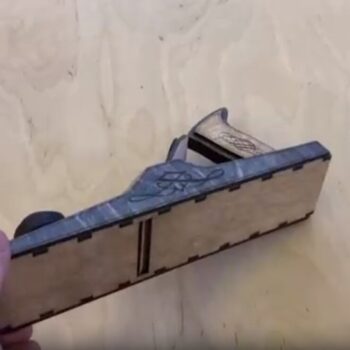 Intra απο ξύλο plywood 3mm-4mm πάχος - Τρισδιάστατο μοντέλο χειροποίητης πλάνης ξύλου Δίασταση 30x30 cm Intraeaxys-51rrjzr1 - Image 4