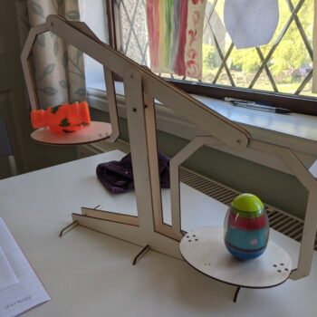 Intra απο ξύλο plywood 3mm-4mm πάχος - Απλή Ζυγαριά Δίασταση 30x30 cm Intraeaxys-eo0q6351 - Image 3