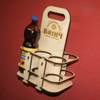 Intra απο ξύλο plywood 3mm-4mm πάχος - 6 Συσκευασία Carrier Drink Caddy Δίασταση 30x30 cm Intraeaxys-pok32ej7 - Image 1