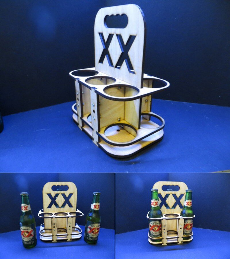 Intra απο ξύλο plywood 3mm-4mm πάχος - Εξατομικευμένο Ξύλινο Ποτό Caddy Δίασταση 30x30 cm Intraeaxys-d1lvrpyo