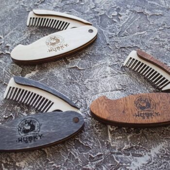 Intra απο ξύλο plywood 3mm-4mm πάχος - Πτυσσόμενη χτένα για τα μαλλιά και τα γένια Δίασταση 30x30 cm Intraeaxys-e1gkp9xo - Image 1