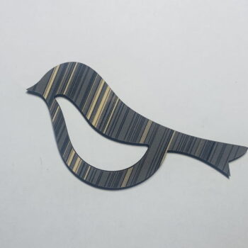 Intra απο ξύλο plywood 3mm-4mm πάχος - Ξύλο πουλί ημιτελές σχήμα αποκοπής Δίασταση 30x30 cm Intraeaxys-eo203837 - Image 1