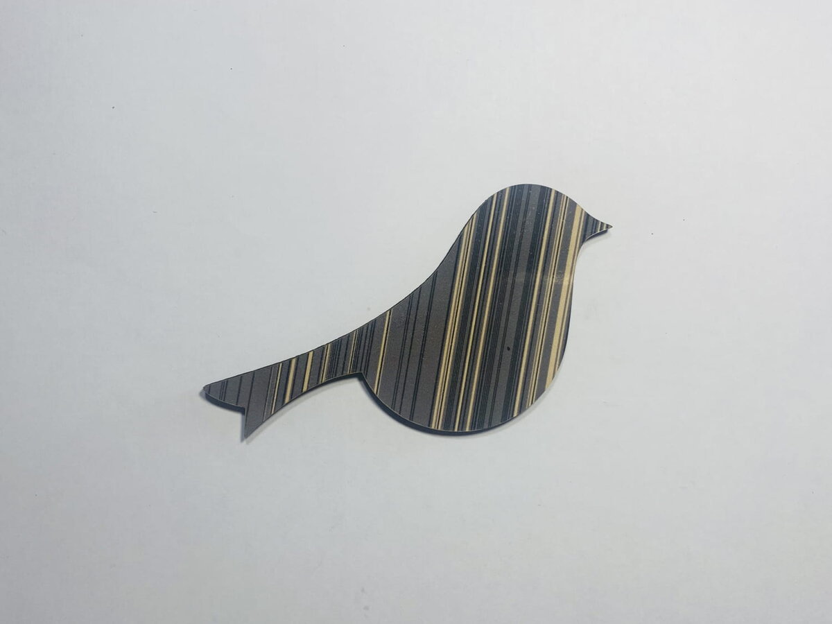 Intra απο ξύλο plywood 3mm-4mm πάχος - Wood Bird Cutout Ημιτελές Ξύλινο Σχήμα Πουλιού Δίασταση 30x30 cm Intraeaxys-6o3y2zp7