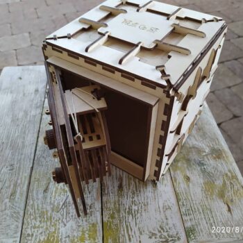 Intra απο ξύλο plywood 3mm-4mm πάχος - Ξύλινο Σετ Κατασκευής Safe 4mm Δίασταση 30x30 cm Intraeaxys-joedl361 - Image 3