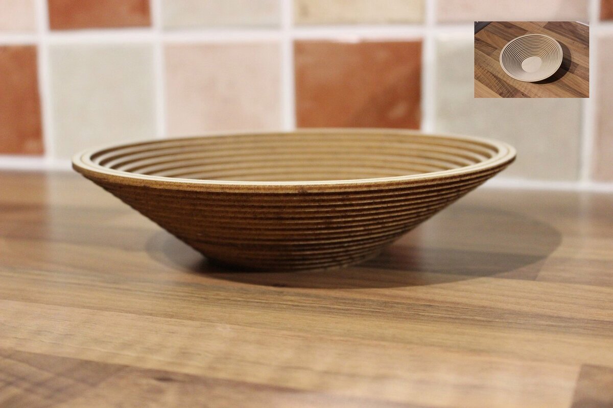 Intra απο ξύλο plywood 3mm-4mm πάχος - Μπολ Αυγών Δίασταση 30x30 cm Intraeaxys-voq245eo