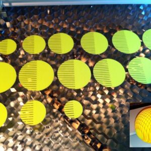 Intra απο ξύλο plywood 3mm-4mm πάχος - Χριστουγεννιάτικο στολίδι σε σχήμα φέτας Δίασταση 10x10 cm Intraeaxys-r1z2rzl1