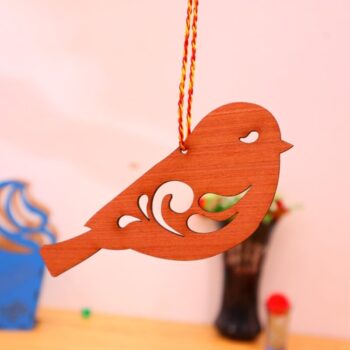 Intra απο ξύλο plywood 3mm-4mm πάχος - Πρότυπο σχήματος σπουργίτι πουλιών Δίασταση 30x30 cm Intraeaxys-r1z2yxw1 - Image 9