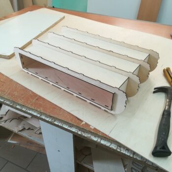 Intra απο ξύλο plywood 3mm-4mm πάχος - Ξύλινη κάμερα παιχνιδιών Δίασταση 30x30 cm Intraeaxys-joedl0n1 - Image 3