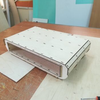 Intra απο ξύλο plywood 3mm-4mm πάχος - Ξύλινη κάμερα παιχνιδιών Δίασταση 30x30 cm Intraeaxys-joedl0n1 - Image 4