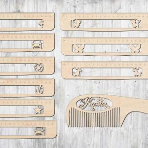 Intra απο ξύλο plywood 3mm-4mm πάχος - Ξύλινος Διακοσμητικός Χάρακας Δίασταση 30x30 cm Intraeaxys-e1gkx5vo