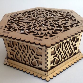 Intra απο ξύλο plywood 3mm-4mm πάχος - Ξύλινο κουτί κοσμημάτων Δίασταση 30x30 cm Intraeaxys-eo0qkl01 - Image 1