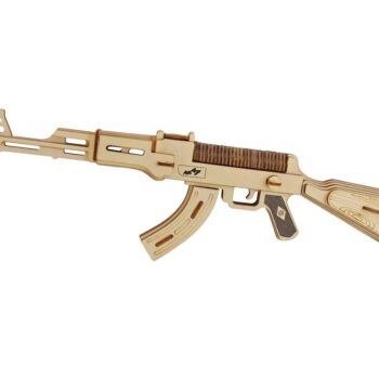 Intra απο ξύλο plywood 3mm-4mm πάχος - AK-47 Υποπολυβόλο Μοντέλο 3D Ξύλινο παζλ Δίασταση 30x30 cm Intraeaxys-zo9y9e47 - Image 1