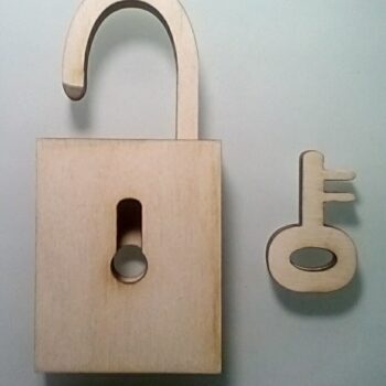 Intra απο ξύλο plywood 3mm-4mm πάχος - Λουκέτο με κλειδί Δίασταση 30x30 cm Intraeaxys-078y94qo - Image 3