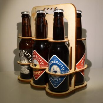 Intra απο ξύλο plywood 3mm-4mm πάχος - Κλουβί μπύρας Six Pack 4mm Κόντρα πλακέ Δίασταση 20x20 cm Intraeaxys-51rrvxr1 - Image 1