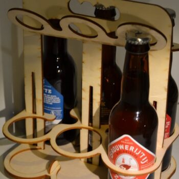 Intra απο ξύλο plywood 3mm-4mm πάχος - Κλουβί μπύρας Six Pack 4mm Κόντρα πλακέ Δίασταση 20x20 cm Intraeaxys-51rrvxr1 - Image 3