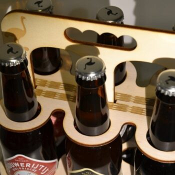 Intra απο ξύλο plywood 3mm-4mm πάχος - Κλουβί μπύρας Six Pack 4mm Κόντρα πλακέ Δίασταση 20x20 cm Intraeaxys-51rrvxr1 - Image 4