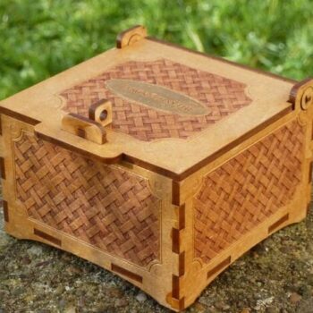 Intra απο ξύλο plywood 3mm-4mm πάχος - Αρχείο PDF Basket Box Δίασταση 30x30 cm Intraeaxys-91jdkk51 - Image 1