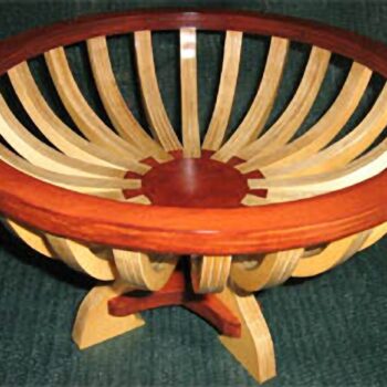 Intra απο ξύλο plywood 3mm-4mm πάχος - Αρχείο PDF Καλάθι με φρούτα Δίασταση 30x30 cm Intraeaxys-51rmw0o6 - Image 1