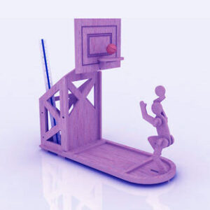 Intra απο ξύλο plywood 3mm-4mm πάχος - Βάση για στυλό μπάσκετ 3mm Δίασταση 30x30 cm Intraeaxys-eox4zj7z