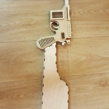 Intra απο ξύλο plywood 3mm-4mm πάχος - Mauser C96 με Παιχνίδι Ξύλινη Θήκη Δίασταση 30x30 cm Intraeaxys-91jdqv81 - Image 3