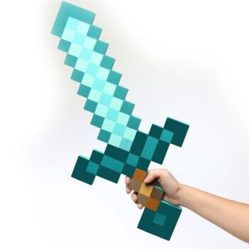 Intra απο ξύλο plywood 3mm-4mm πάχος - Παιχνίδια Minecraft Diamond Sword and Pickaxe Δίασταση 30x30 cm Intraeaxys-91jdqmg1 - Image 1