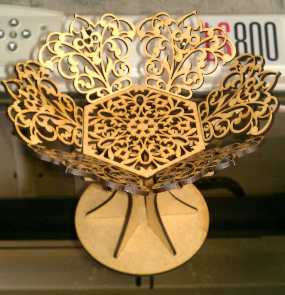 Intra απο ξύλο plywood 3mm-4mm πάχος - Coupe – 3mm (καλάθι αποθήκευσης) Δίασταση 30x30 cm Intraeaxys-eoxxzxoz