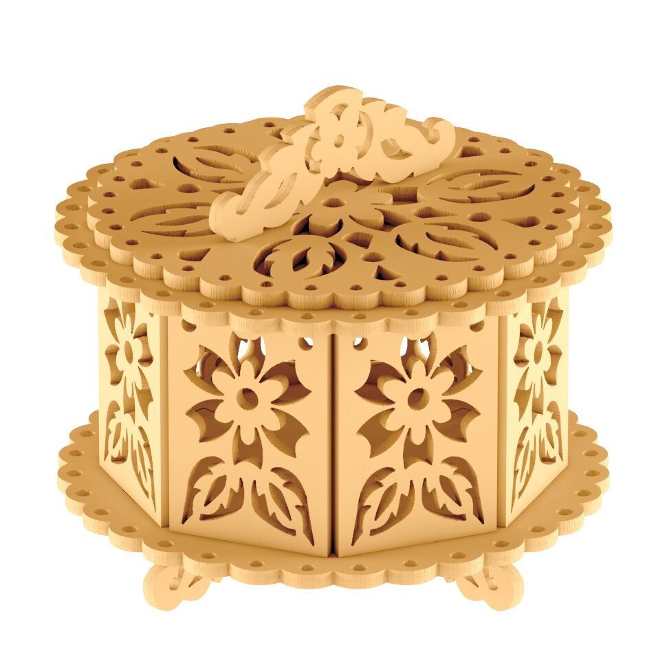 Intra απο ξύλο plywood 3mm-4mm πάχος - Καλάθι αποθήκευσης Στρογγυλό Shk0006 Δίασταση 30x30 cm Intraeaxys-r7vqjl1d