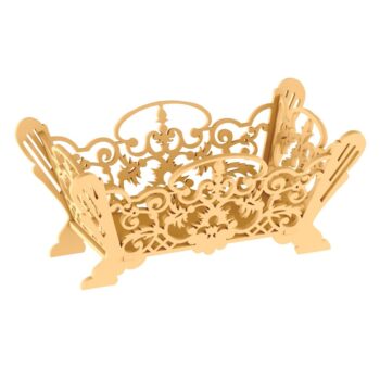 Intra απο ξύλο plywood 3mm-4mm πάχος - Καλάθι αποθήκευσης Δίασταση 30x30 cm Intraeaxys-voqryq72 - Image 1