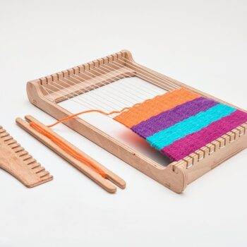 Intra απο ξύλο plywood 3mm-4mm πάχος - Πλαίσιο ύφανσης Δίασταση 30x30 cm Intraeaxys-qommdj5o - Image 1